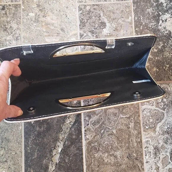 Unbranded Rose Gold Clutch Handbag - Picture 2 of 7